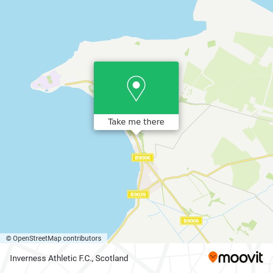 Inverness Athletic F.C. map