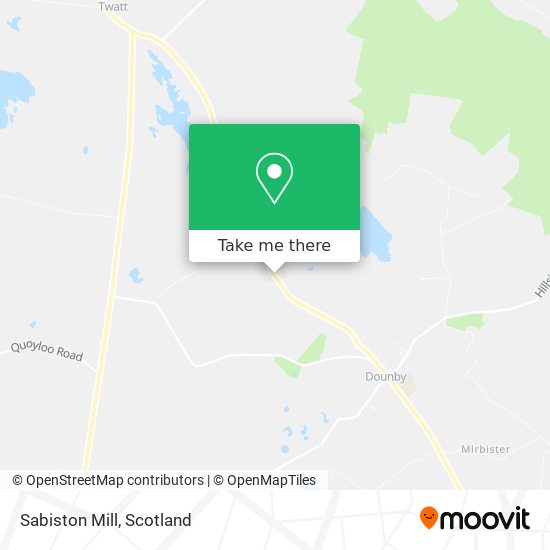 Sabiston Mill map