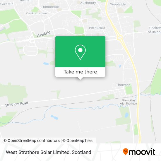 West Strathore Solar Limited map