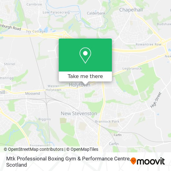 Mtk Professional Boxing Gym & Performance Centre map