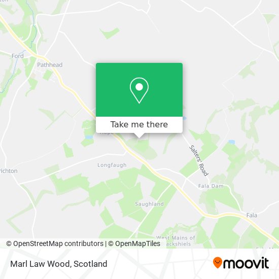 Marl Law Wood map