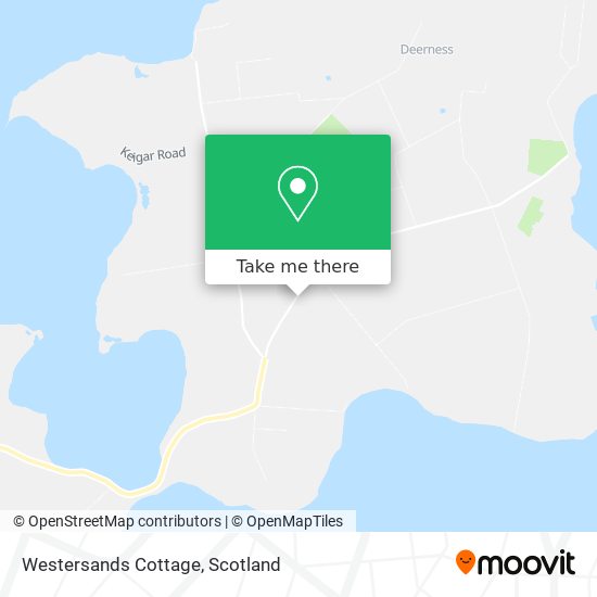 Westersands Cottage map