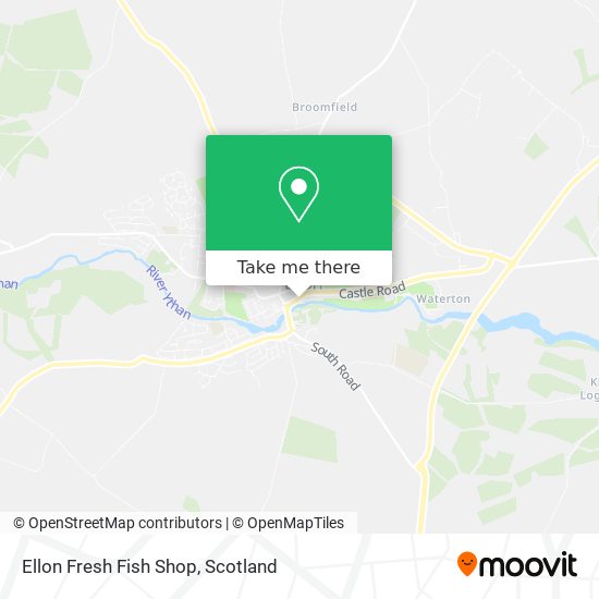 Ellon Fresh Fish Shop map