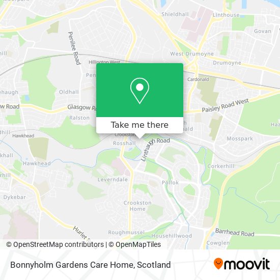 Bonnyholm Gardens Care Home map