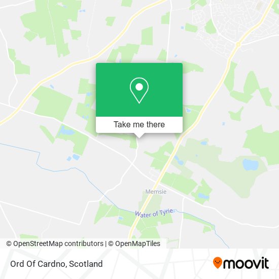 Ord Of Cardno map