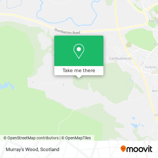 Murray's Wood map