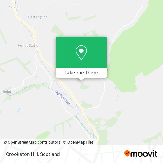 Crookston Hill map