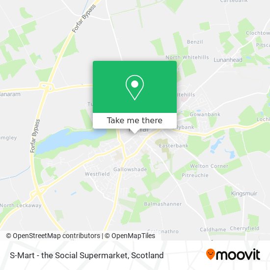 S-Mart - the Social Supermarket map