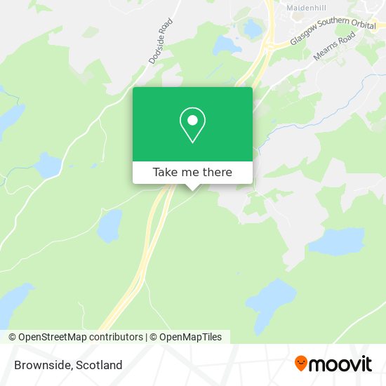 Brownside map