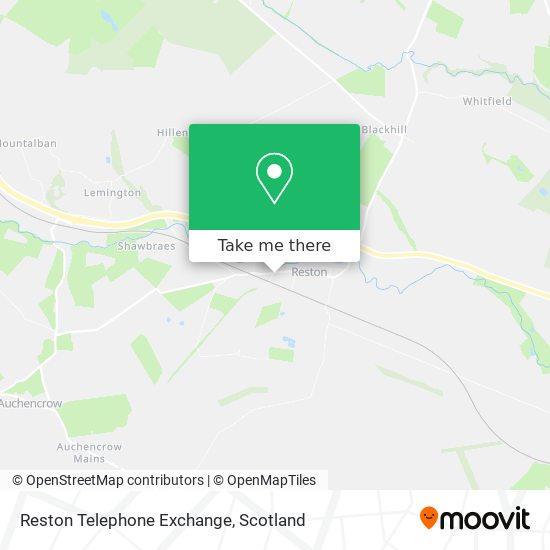 Reston Telephone Exchange map