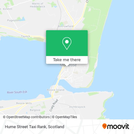 Hume Street Taxi Rank map