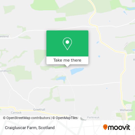 Craigluscar Farm map