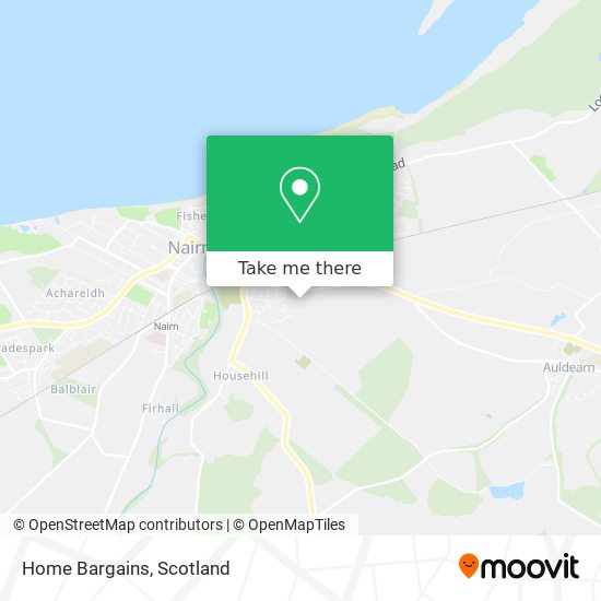 Home Bargains map