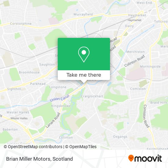 Brian Miller Motors map