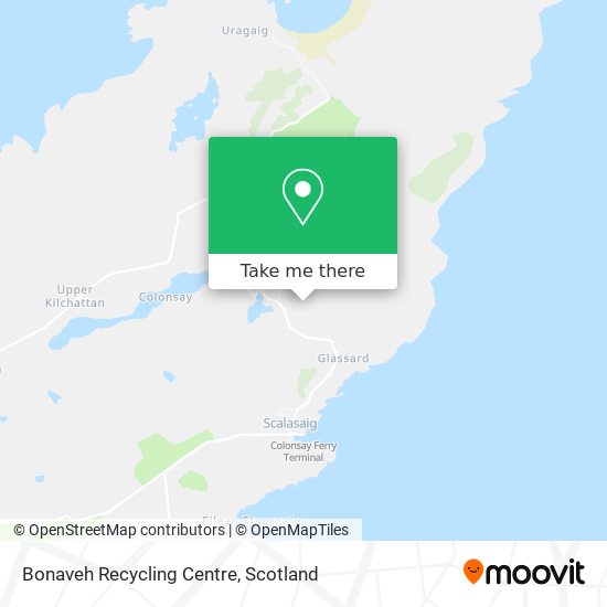 Bonaveh Recycling Centre map