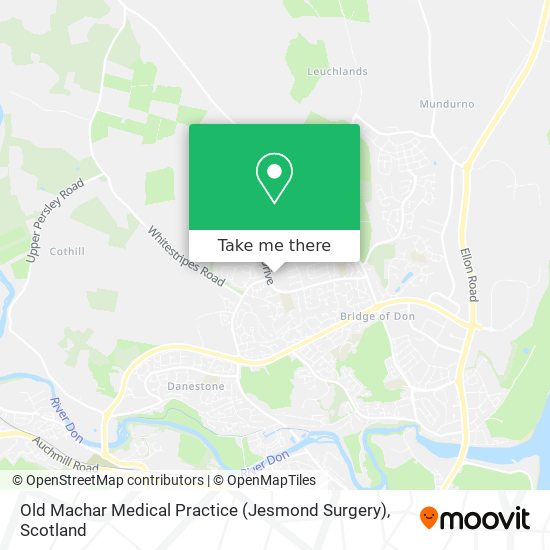 Old Machar Medical Practice (Jesmond Surgery) map