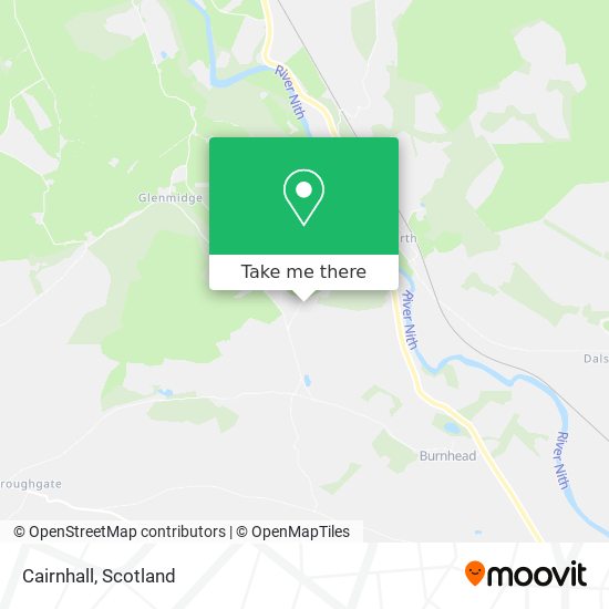 Cairnhall map