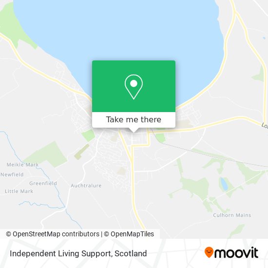 Independent Living Support map