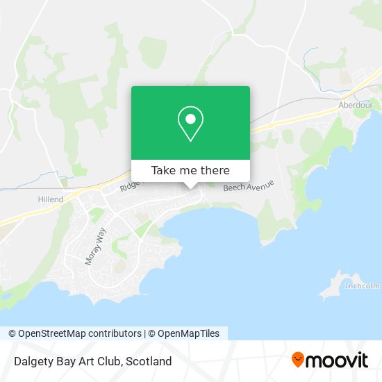 Dalgety Bay Art Club map