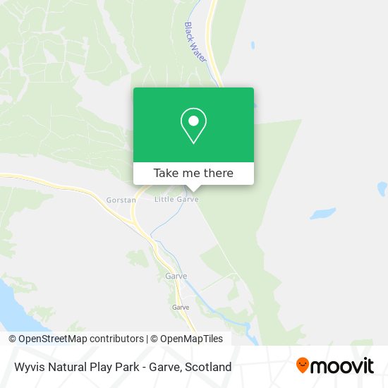 Wyvis Natural Play Park - Garve map