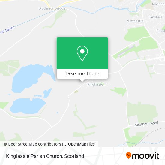 Kinglassie Parish Church map
