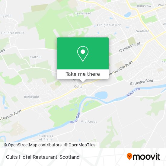 Cults Hotel Restaurant map