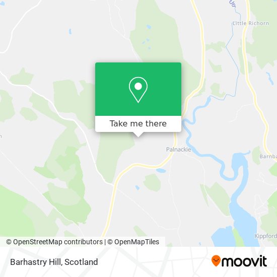 Barhastry Hill map