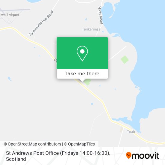 St Andrews Post Office (Fridays 14:00-16:00) map