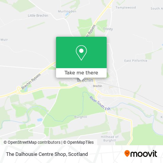 The Dalhousie Centre Shop map