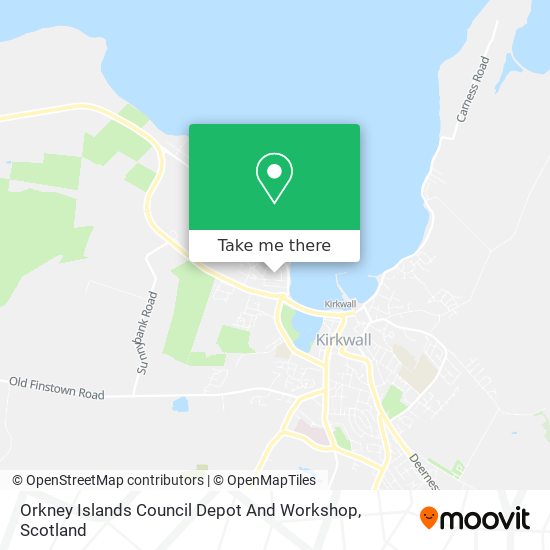 Orkney Islands Council Depot And Workshop map