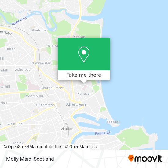 Molly Maid map