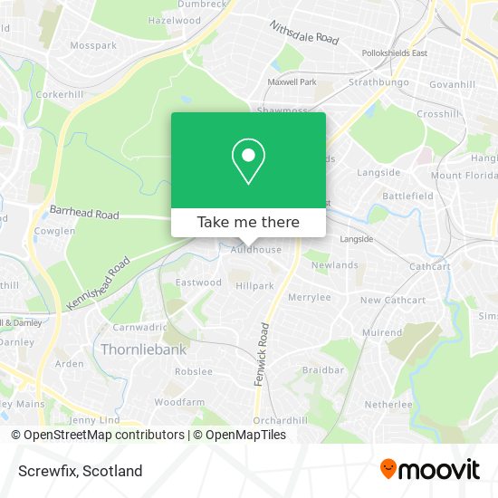 Screwfix map