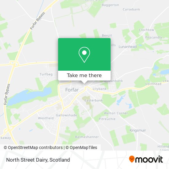 North Street Dairy map