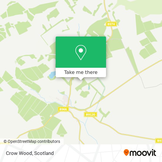 Crow Wood map