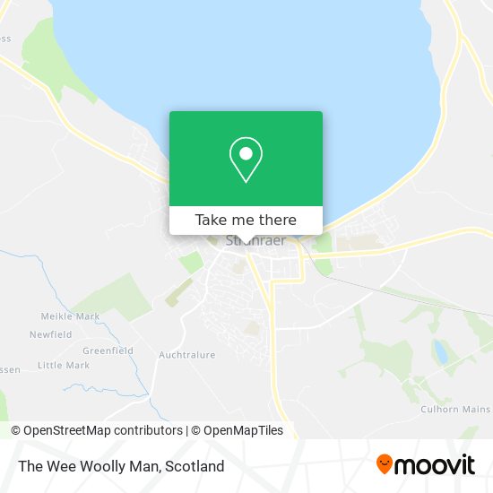 The Wee Woolly Man map