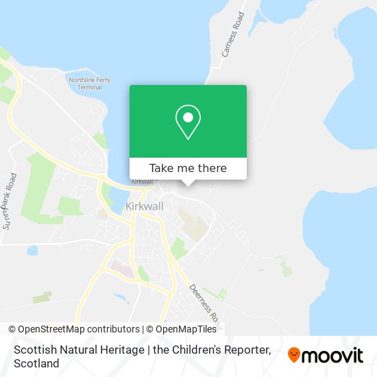 Scottish Natural Heritage | the Children's Reporter map