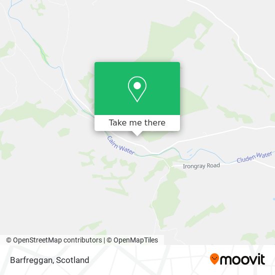 Barfreggan map