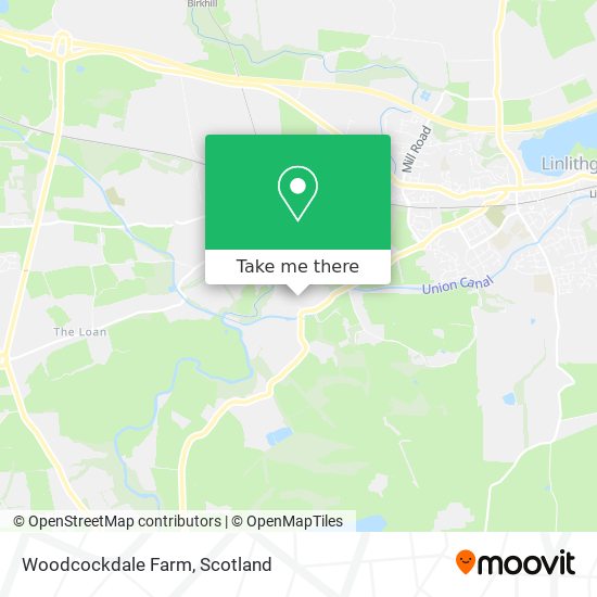 Woodcockdale Farm map