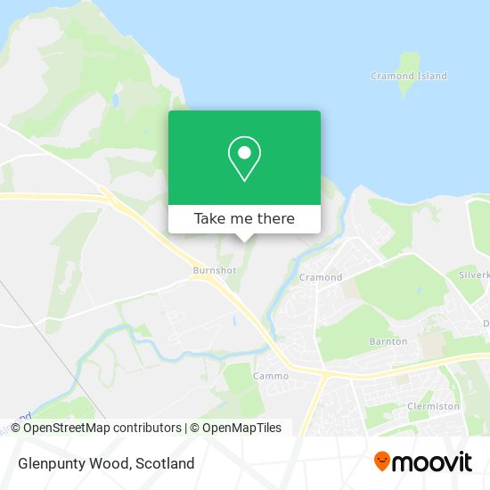 Glenpunty Wood map