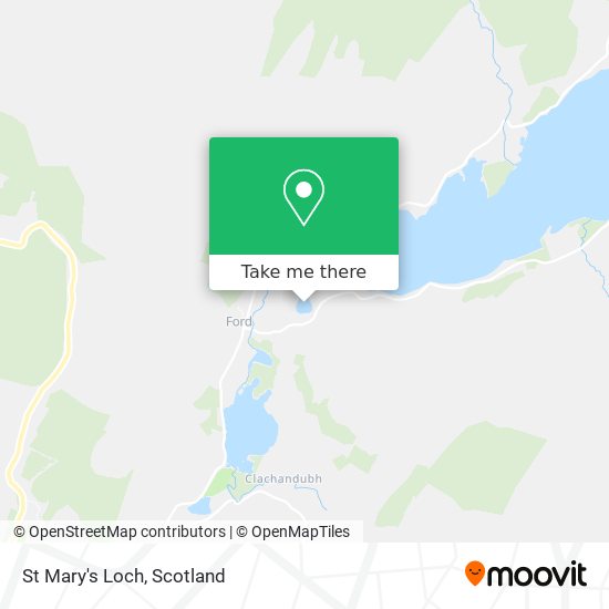 St Mary's Loch map