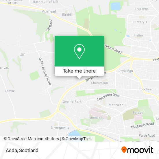 Asda map