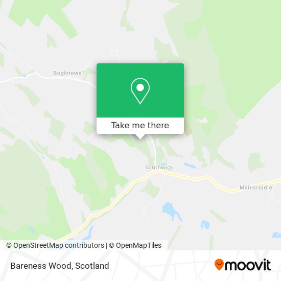 Bareness Wood map