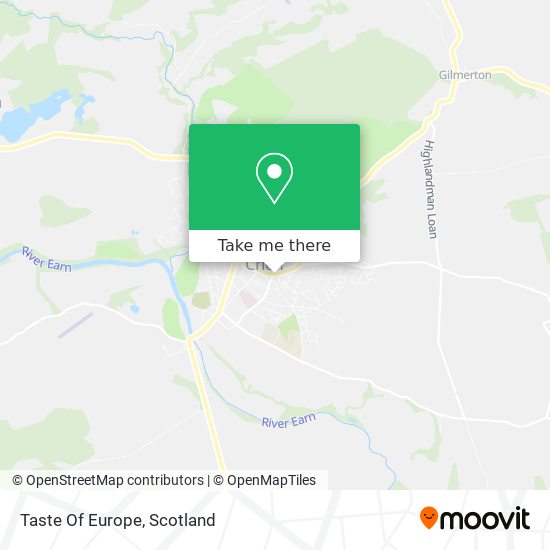 Taste Of Europe map