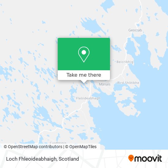 Loch Fhleoideabhaigh map