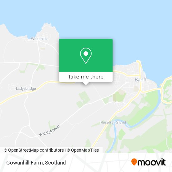 Gowanhill Farm map