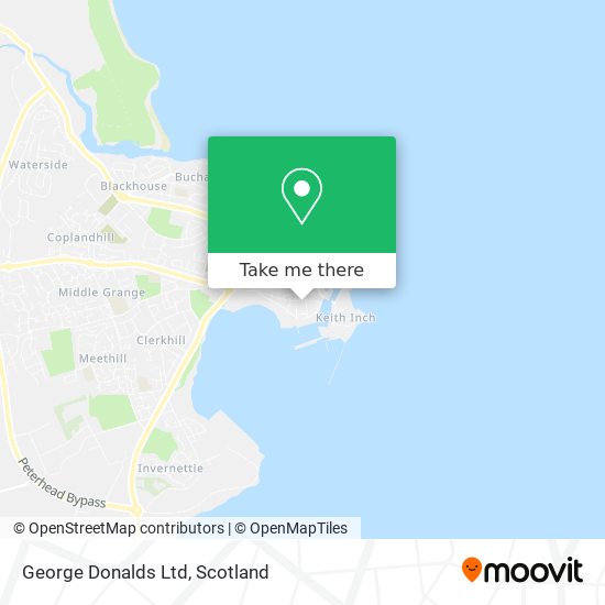 George Donalds Ltd map