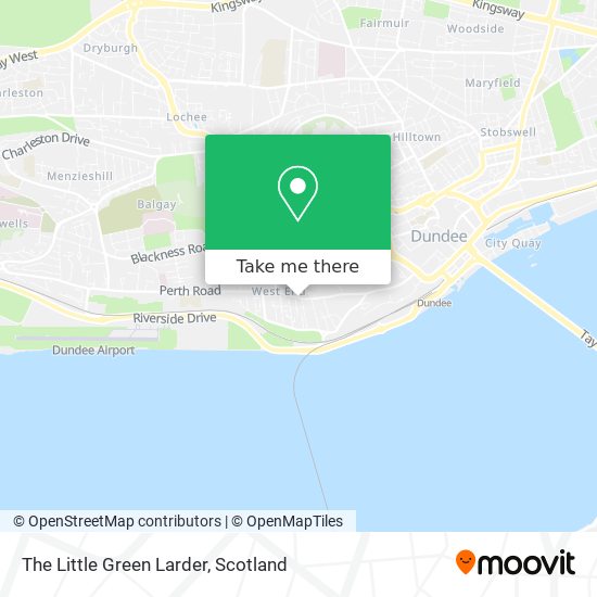 The Little Green Larder map