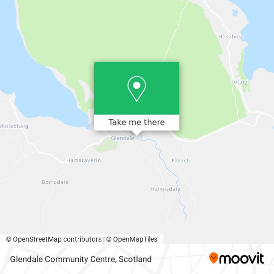Glendale Community Centre map