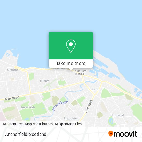 Anchorfield map