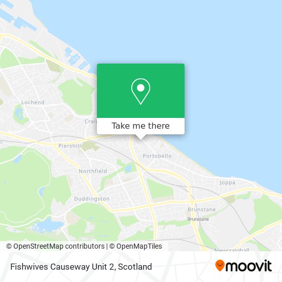 Fishwives Causeway Unit 2 map